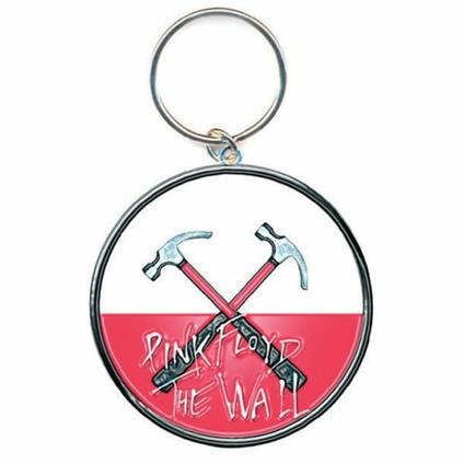 Portachiavi in Metallo Pink Floyd. The Wall Hammers Logo