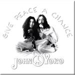 Magnete in metallo John Lennon. Peace