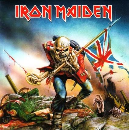 Magnete in metallo Iron Maiden. Trooper