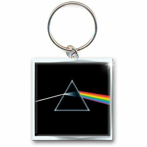 Portachiavi Pink Floyd. Dark Side of the Moon Album in Metallo