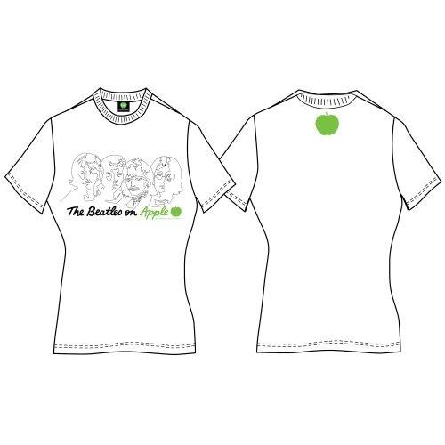 T-Shirt Donna The Beatles. On Apple