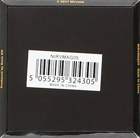 Magnete in metallo Nirvana. Smiley - 2