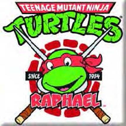Magnete Tartarughe Ninja. Raphael