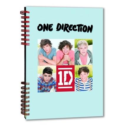 Blocco Appunti One Direction. 5 Head Shots Phase 2 A5