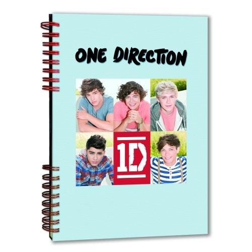 Blocco Appunti One Direction. 5 Head Shots Phase 2 A5