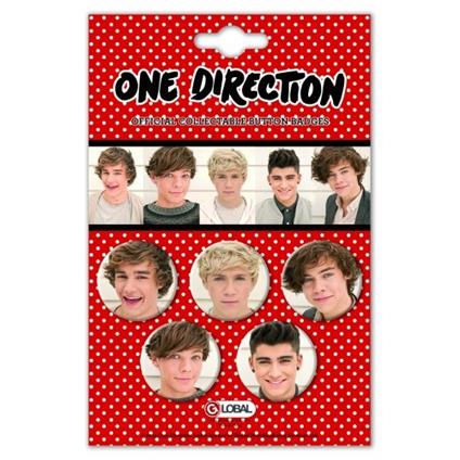 Set di Spille One Direction Badge Pack: Phase 3