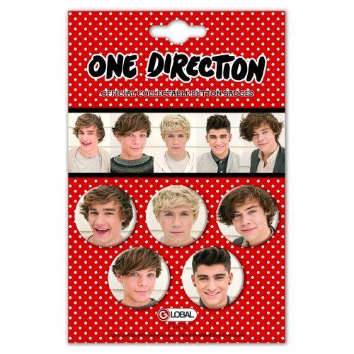 Set di Spille One Direction Badge Pack: Phase 3