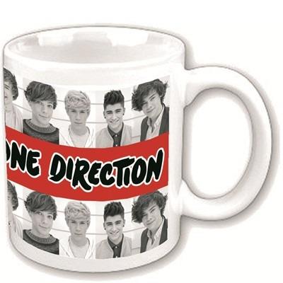 Tazza One Direction. Tiled Photo Line Up