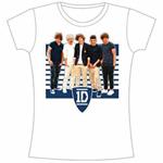 T-Shirt Donna One Direction. One Ivy League Stripes