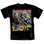 T-Shirt Iron Maiden Men's Tee: Number Of The Beast