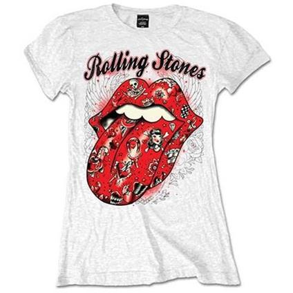 T-Shirt Donna The Rolling Stones. Tattoo Flash