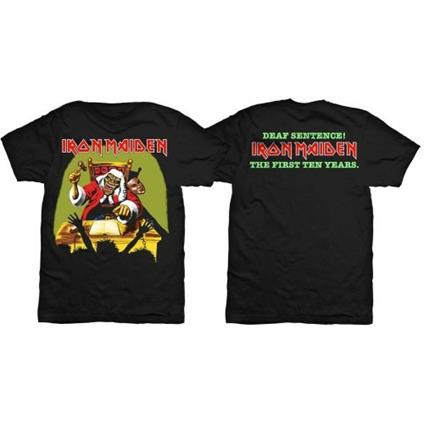 T-Shirt Iron Maiden Men's Tee: Deaf Sentence