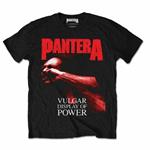 T-Shirt Pantera Men's Tee: Red Vulgar