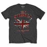 T-Shirt The Rolling Stones Men's Tee: Union Jack Us Map