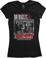 T-shirt unisex Beatles. Star Club Ladies Black