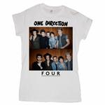 T-Shirt Donna One Direction. Four