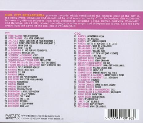 Soul City. Philadelphia - CD Audio - 2