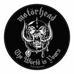 Toppa Motorhead Sew-on Patch: The World Is Yours
