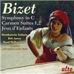 Sinfonia in Do - Suites Carmen n.1, n.2 - Jeux d'enfants - CD Audio di Georges Bizet