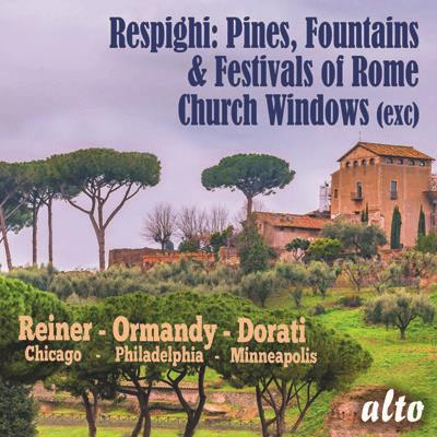 Pini, Fontane e Feste Romane - CD Audio di Ottorino Respighi,Eugene Ormandy