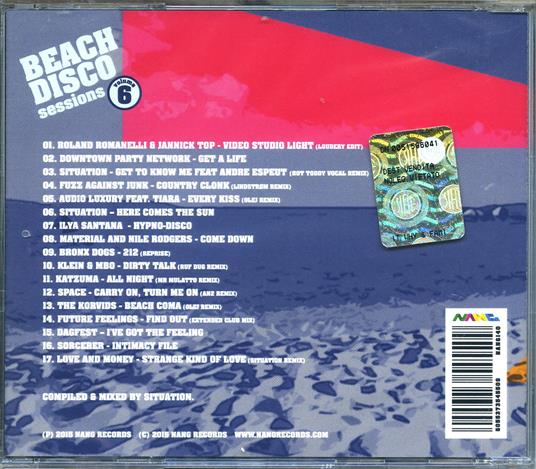 Beach Disco Sessions vol.6 - CD Audio - 2