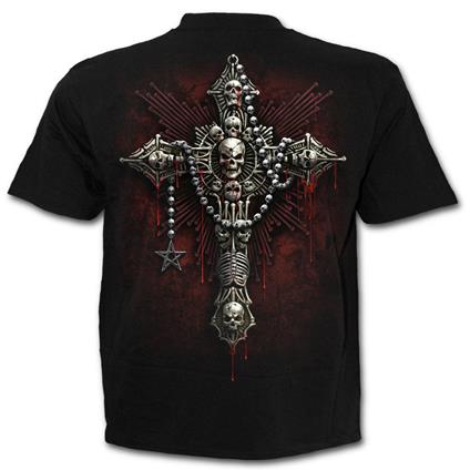 T-Shirt Unisex Spiral. Death Bones