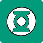 Sottobicchiere Justice League. Green Lantern (Lanterna Verde)