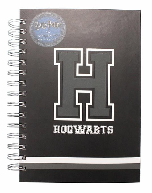 Quaderno A5 Spirale Harry Potter. H For Hogwarts