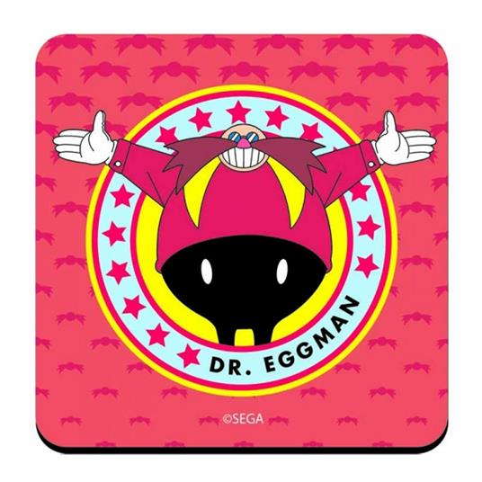 Sottobicchiere Sega. Sonic. Eggman Coaster Single