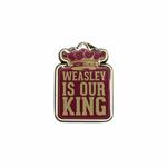 Pin Badge Enamel Harry Potter: Weasley Is Our King