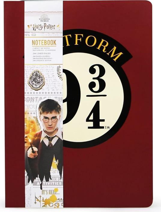 Harry Potter: Half Moon Bay - Platform 9 3/4 (A5 Notebook / Quaderno)