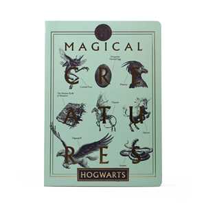 Idee regalo Harry Potter: Half Moon Bay - Criaturas Magicas (Quaderno A5 Flexi) Half Moon Bay