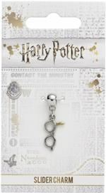 Collana Harry Potter Silver Plated Lightning Bolt With Glasses Necklace