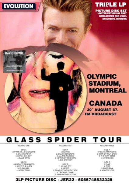 Glass Spider Tour 1987 (Picture Disc) - Vinile LP di David Bowie