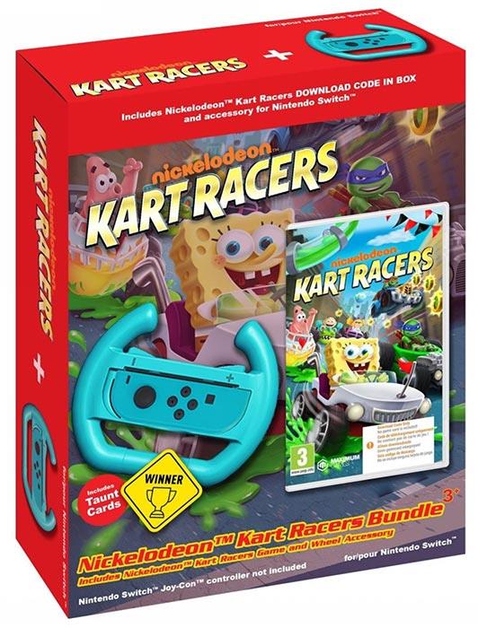 XBITE Nickelodeon Kart Racers Bundle - SWITCH