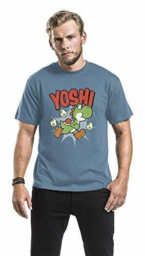 T-Shirt Unisex Tg. M. Nintendo: Super Mario Mario Badge - 2