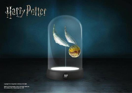 Lampada 3D Harry Potter Boccino d'oro. Golden Snitch