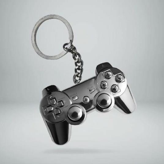 Portachiavi Playstation. 3D Metal Controller - Sony - Idee regalo