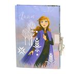 Frozen 2 Disney Anna Secret Diary Diario Segreto Anna Con Lucchetto Padlock and key A6