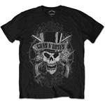 T-Shirt unisex Guns n' Roses. Faded Skull