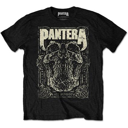 T-Shirt Unisex Pantera. 101 Proof Skull