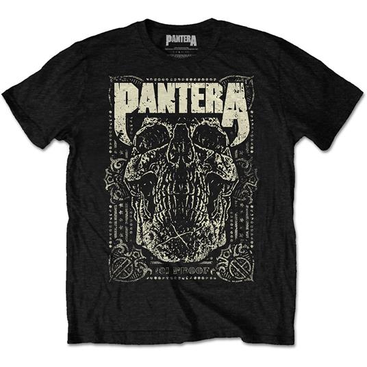 T-Shirt Unisex Pantera. 101 Proof Skull