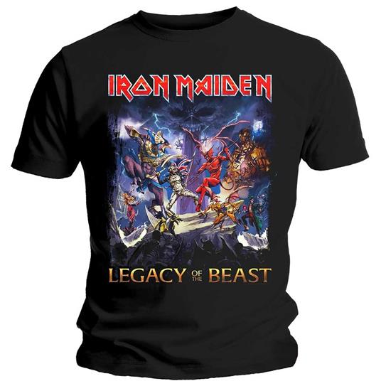 T-Shirt Unisex Iron Maiden. Legacy Of The Beast