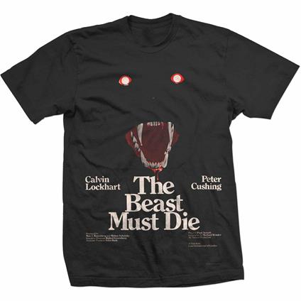 T-Shirt Unisex Tg. S Studiocanal. The Beast Must Die