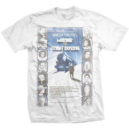 T-Shirt Unisex Tg. L Studiocanal. Murder On The Orient Express
