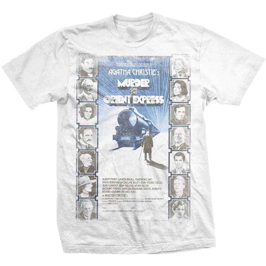 T-Shirt Unisex Tg. L Studiocanal. Murder On The Orient Express