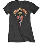 T-Shirt Donna Tg. L Guns N' Roses. Dripping Dagger
