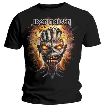 T-Shirt Unisex Iron Maiden. Eddie Exploding Head