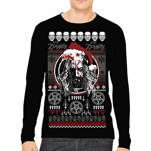Felpa Unisex Rob Zombie. Bloody Santa