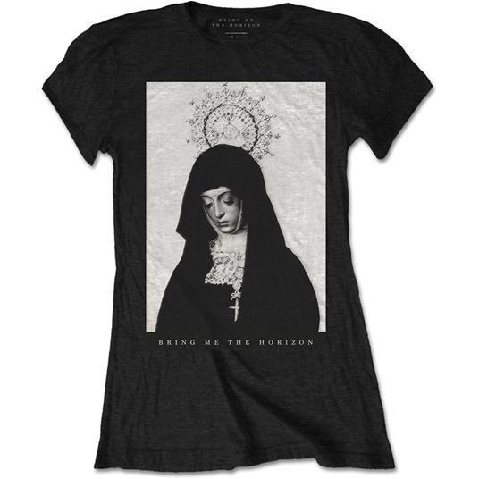 T-Shirt Donna Tg. L Bring Me The Horizon. Nun